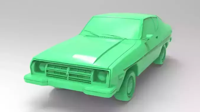 Datsun 200SX for 3D Print Model and High poly