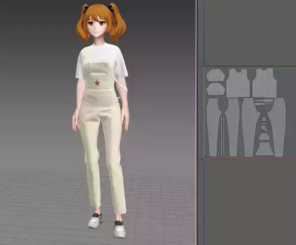 rompers-Marvelous Designer