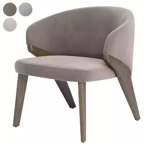 Nora armchair by Bross italy