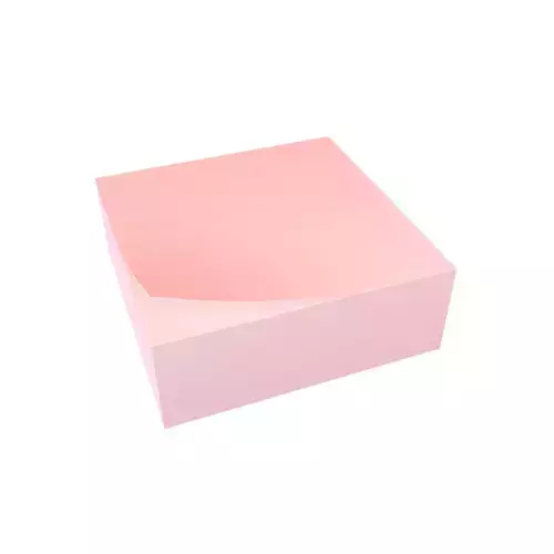 Square Memo Note v1 006 Low-poly 3D model