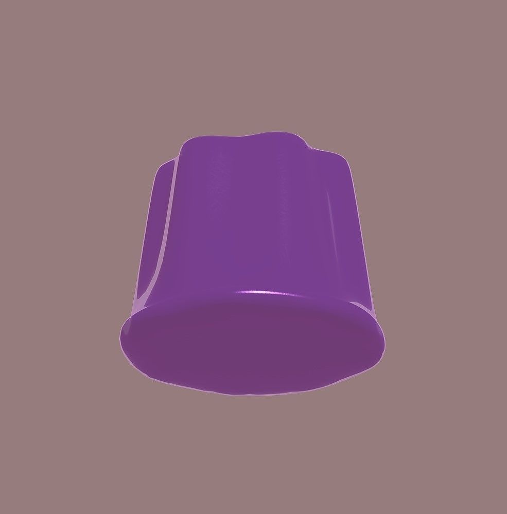 Jelly Pudding Low-poly 3D model_3