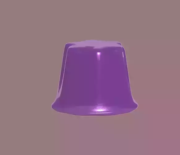 Jelly Pudding Low-poly 3D model