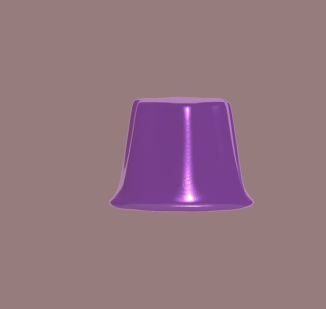 Jelly Pudding Low-poly 3D model_2