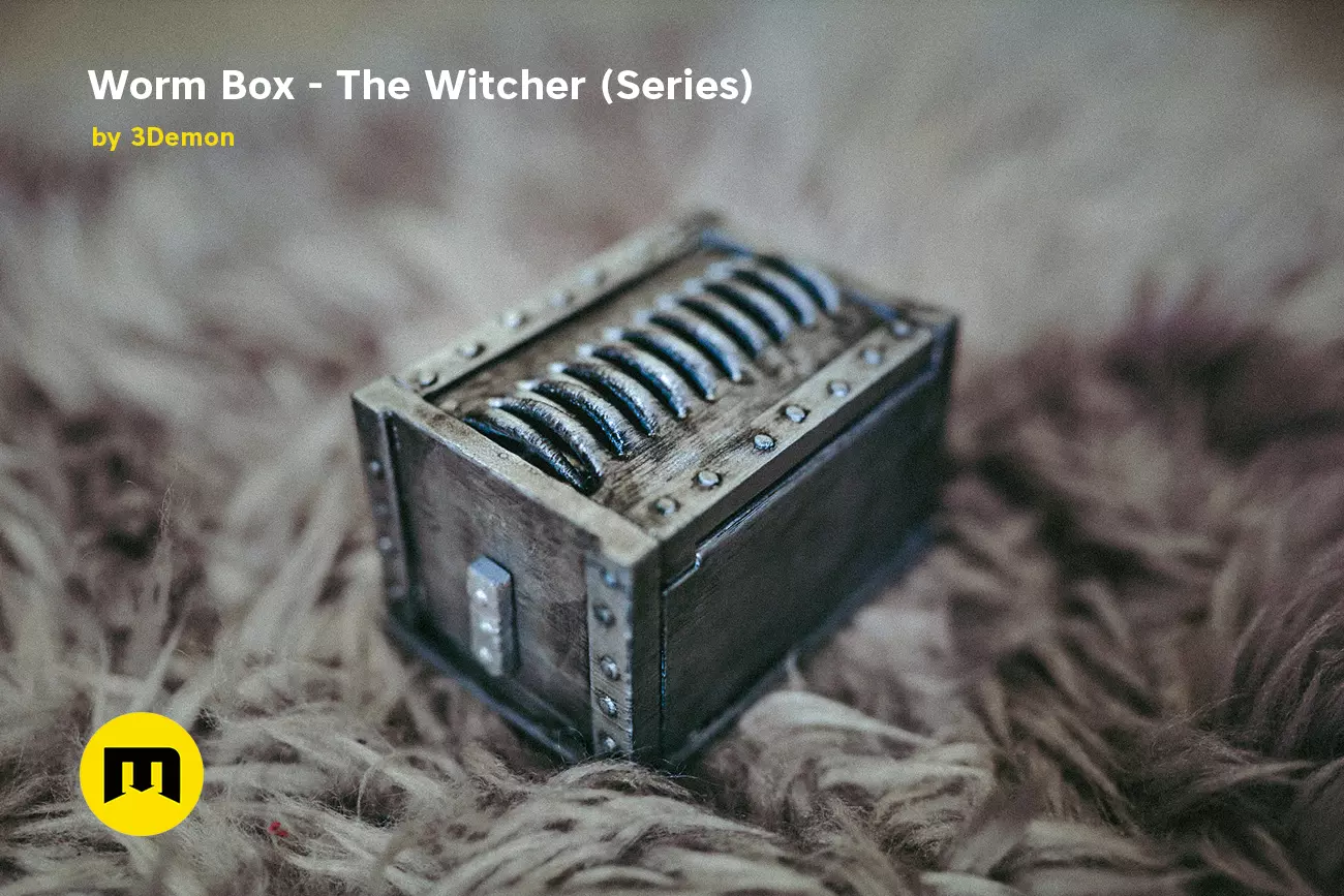 Worm Box - The Witcher 3D print model