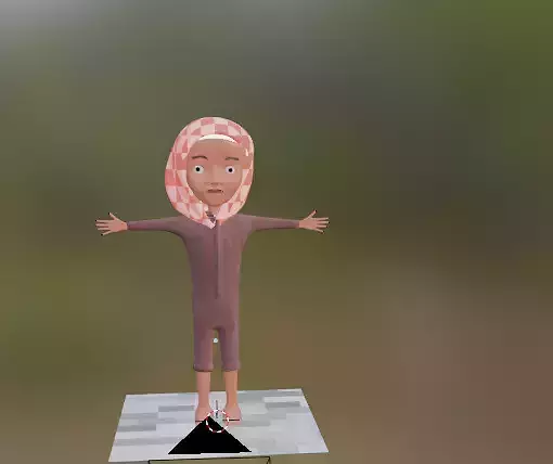 bulletproof girl wearing hijab