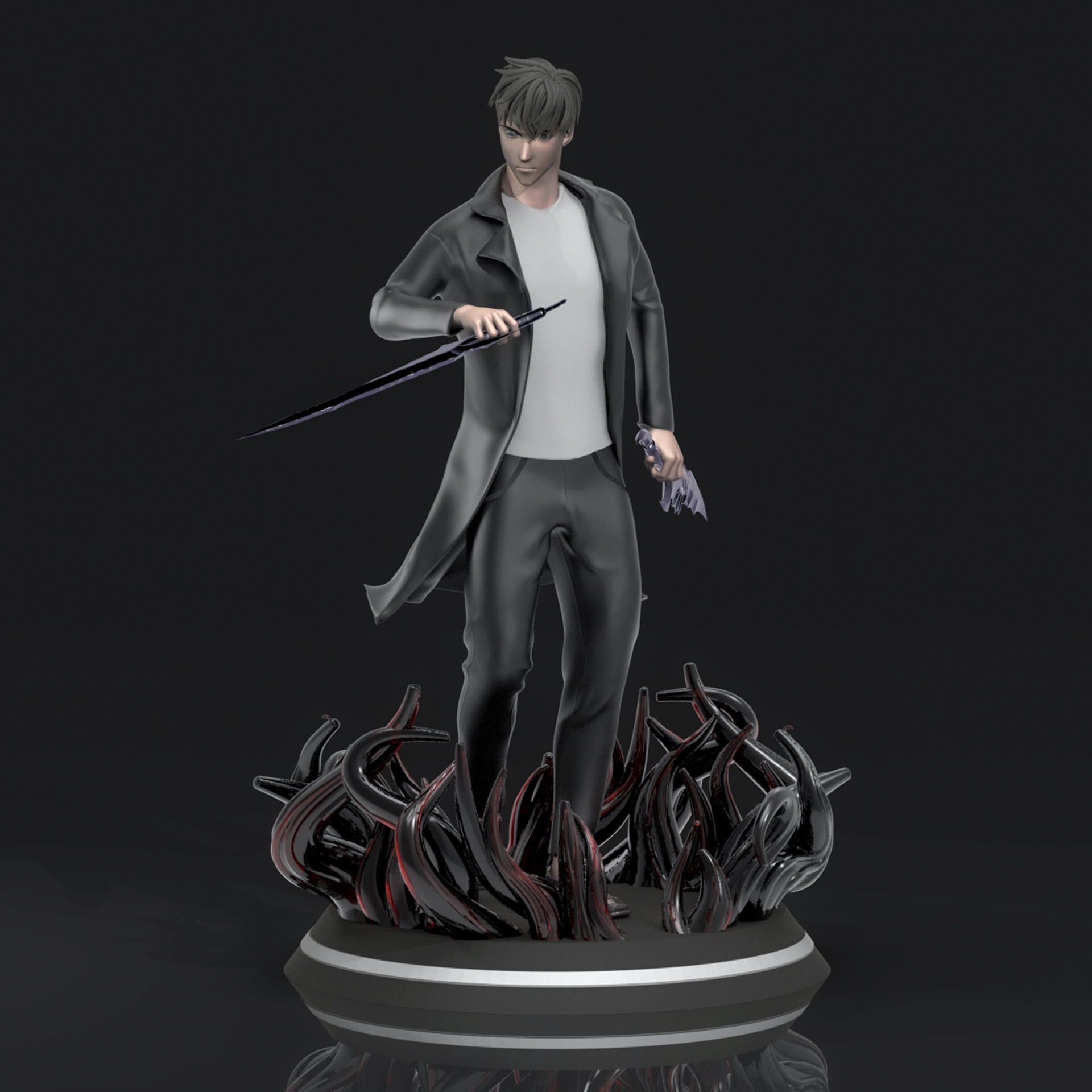 Sung Ji Woo 3D Printable 3D print model_3