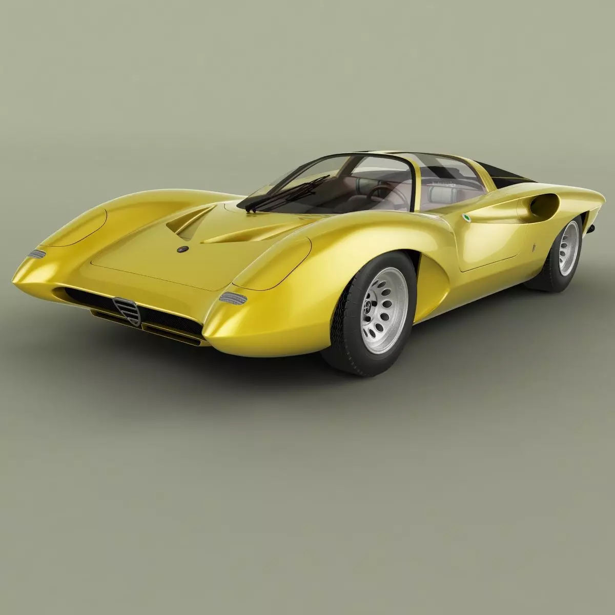 Alfa Romeo 33-2 Coupe Speciale 3D model