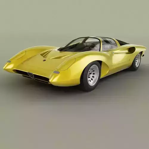 Alfa Romeo 33-2 Coupe Speciale 3D model