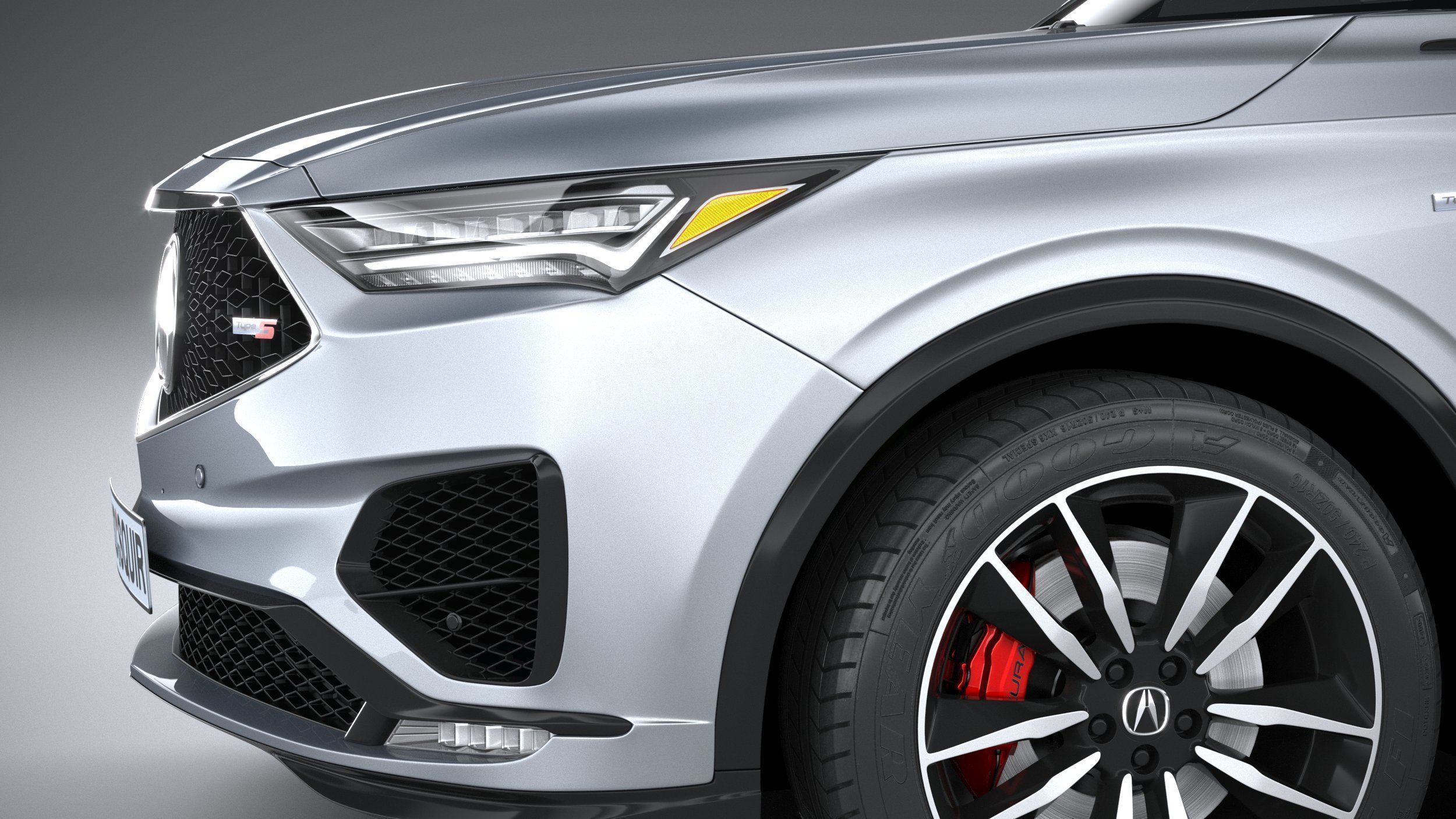 Acura MDX Type S 2022 3D model_3