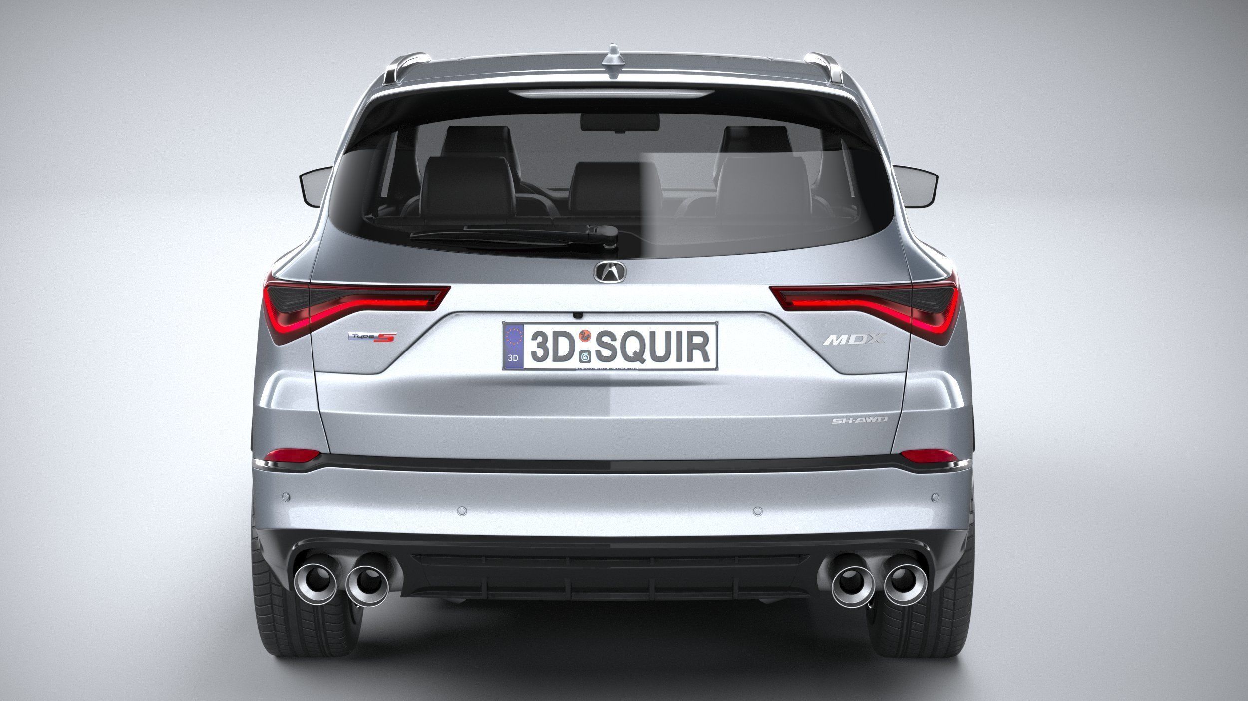 Acura MDX Type S 2022 3D model_4