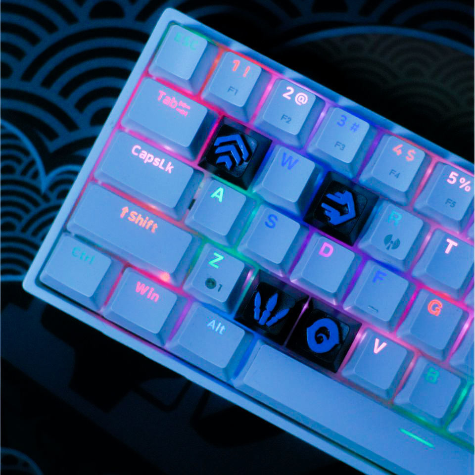 Jett Valorant Keycaps Series 3D print model_2