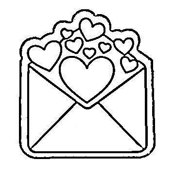 Message with Hearts Cookie Cutter and Stamp 3D print model