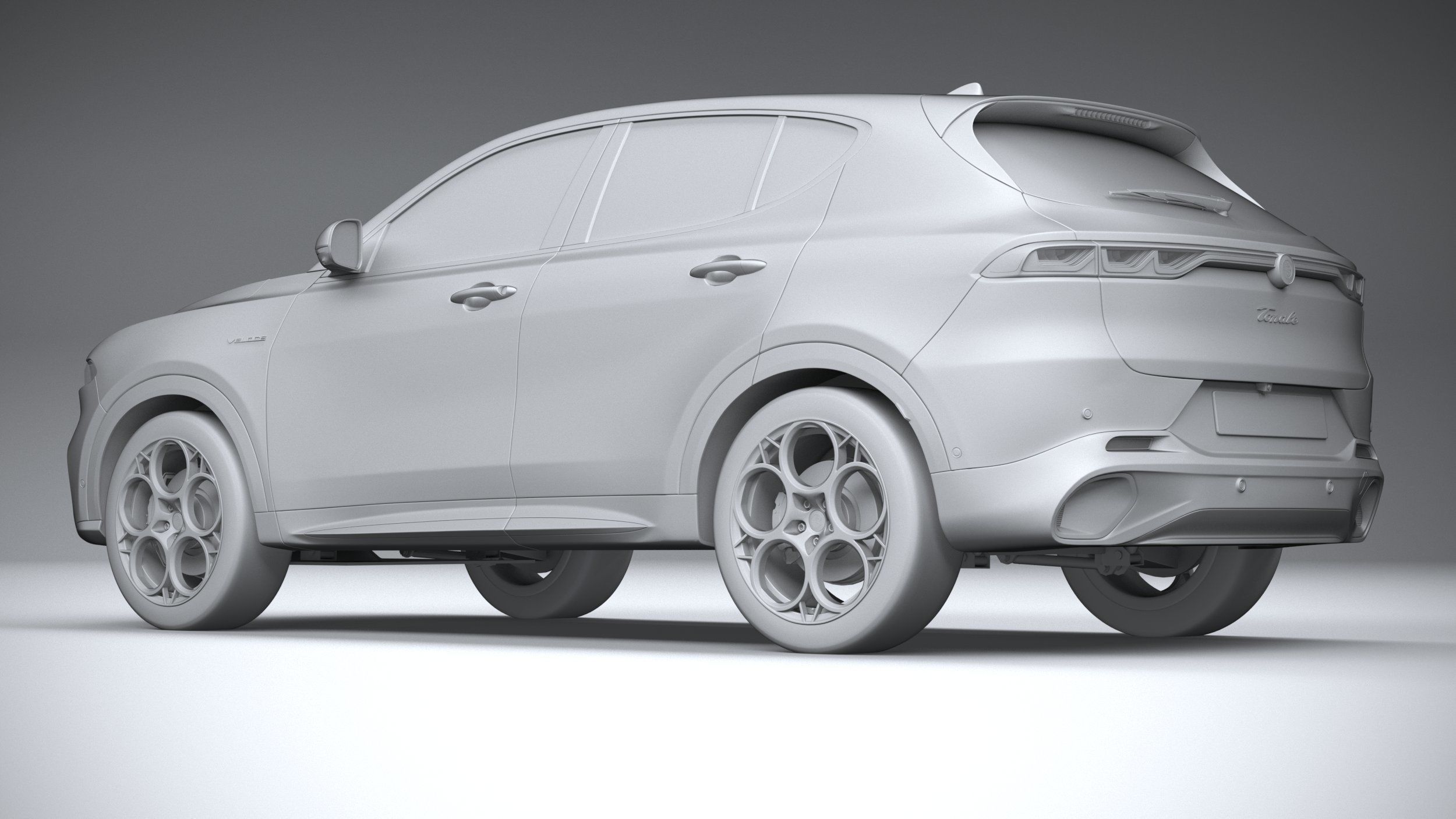 Alfa Romeo Tonale 2023 3D model_21