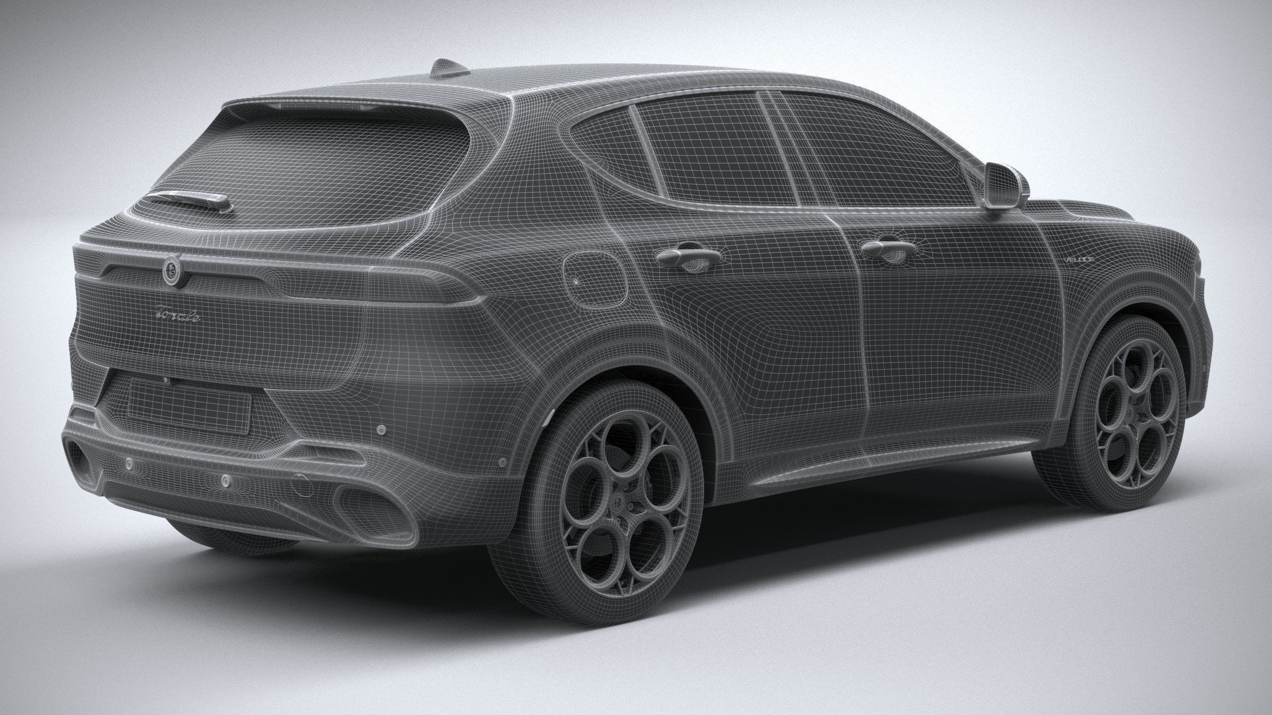 Alfa Romeo Tonale 2023 3D model_27
