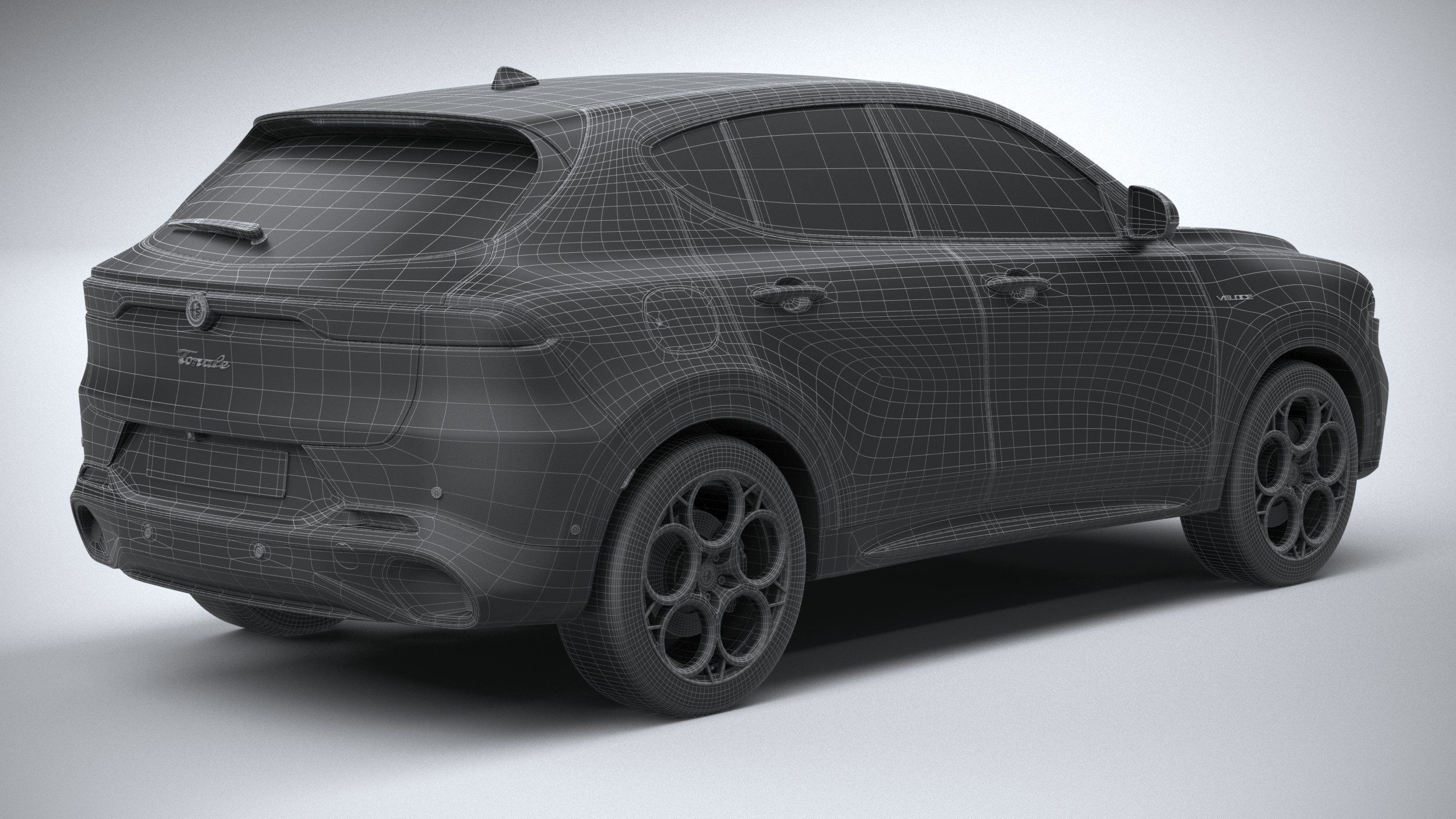 Alfa Romeo Tonale 2023 3D model_29