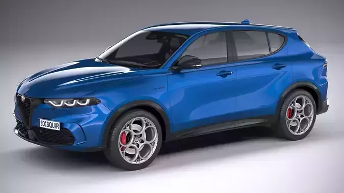 Alfa Romeo Tonale 2023 3D model