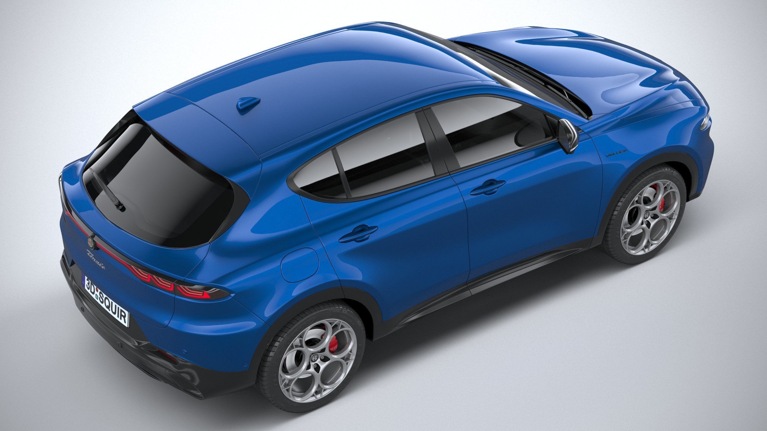 Alfa Romeo Tonale 2023 3D model_10