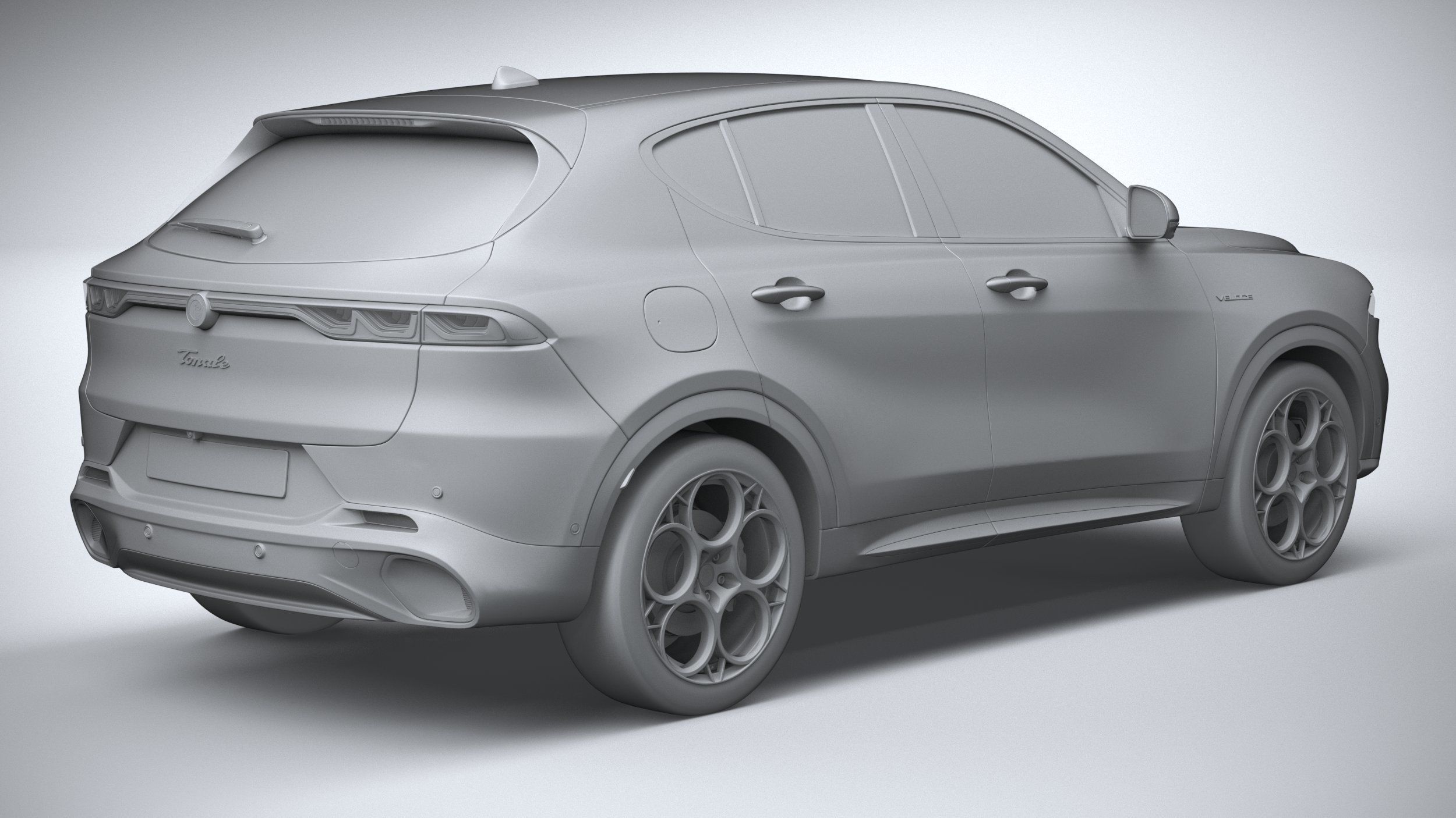 Alfa Romeo Tonale 2023 3D model_25