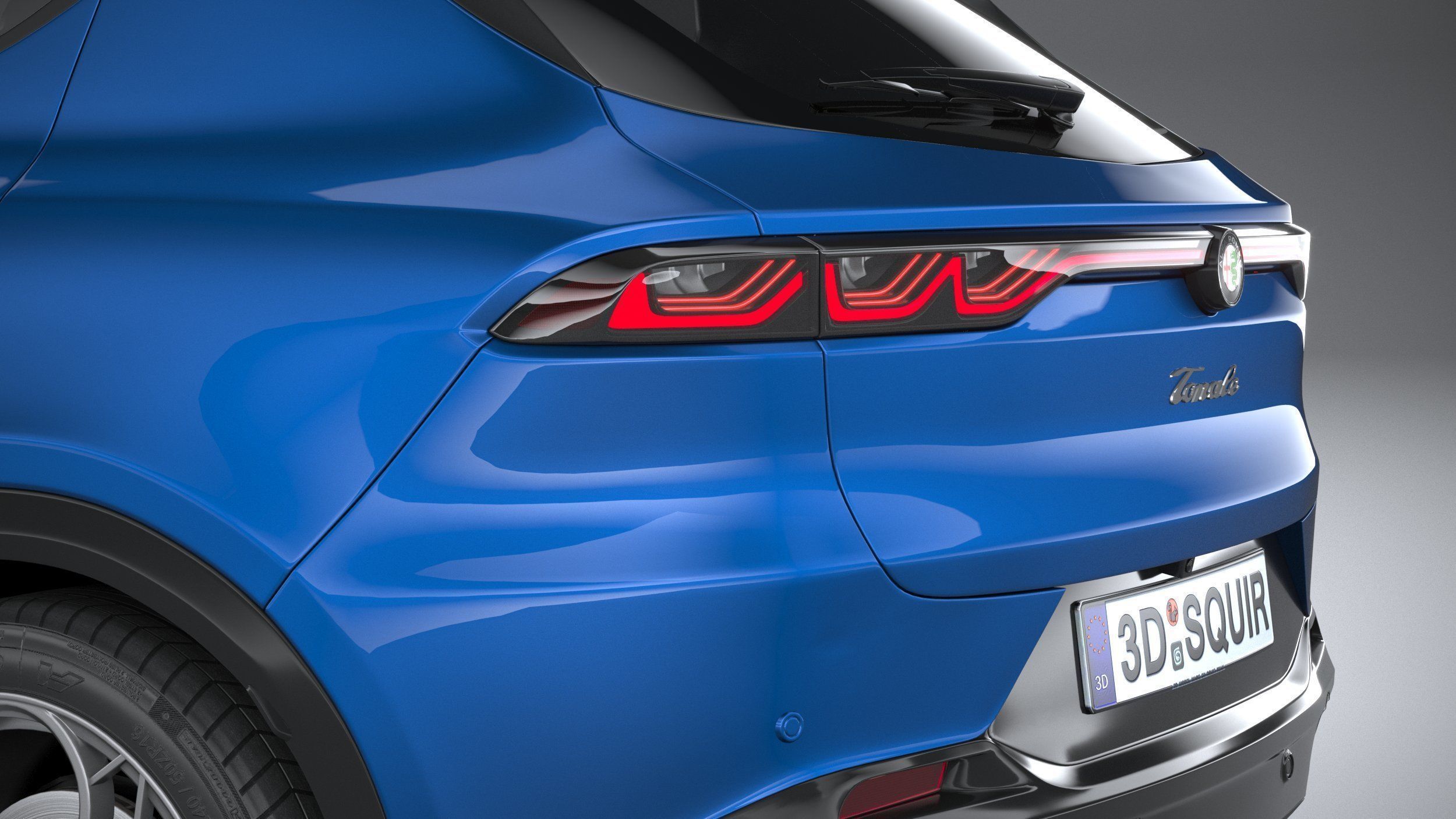 Alfa Romeo Tonale 2023 3D model_6
