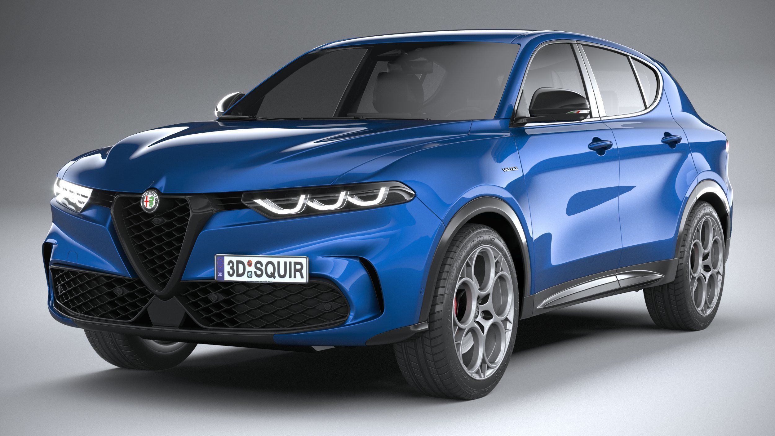 Alfa Romeo Tonale 2023 3D model_2