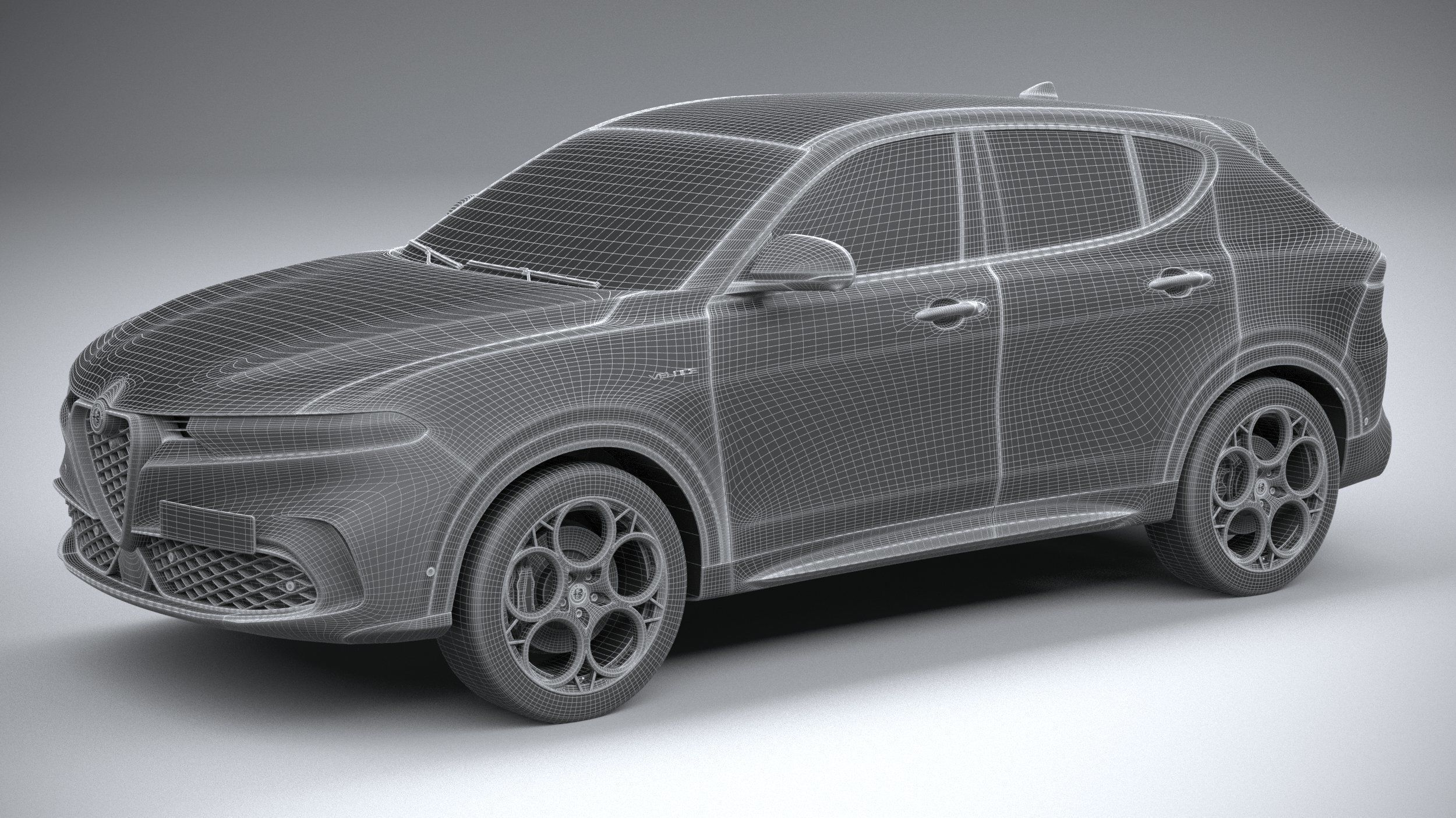Alfa Romeo Tonale 2023 3D model_26