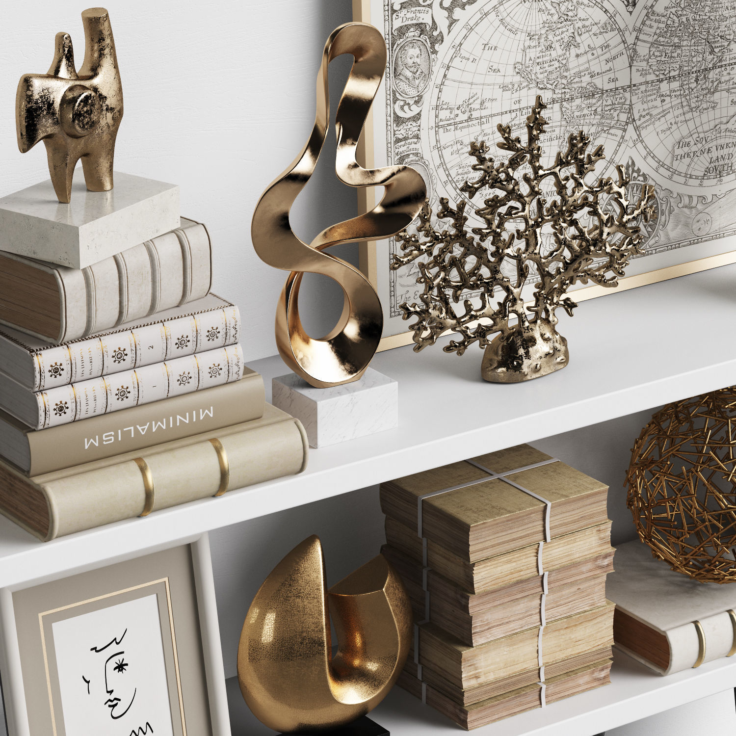 Decor Set 143 3D model_1