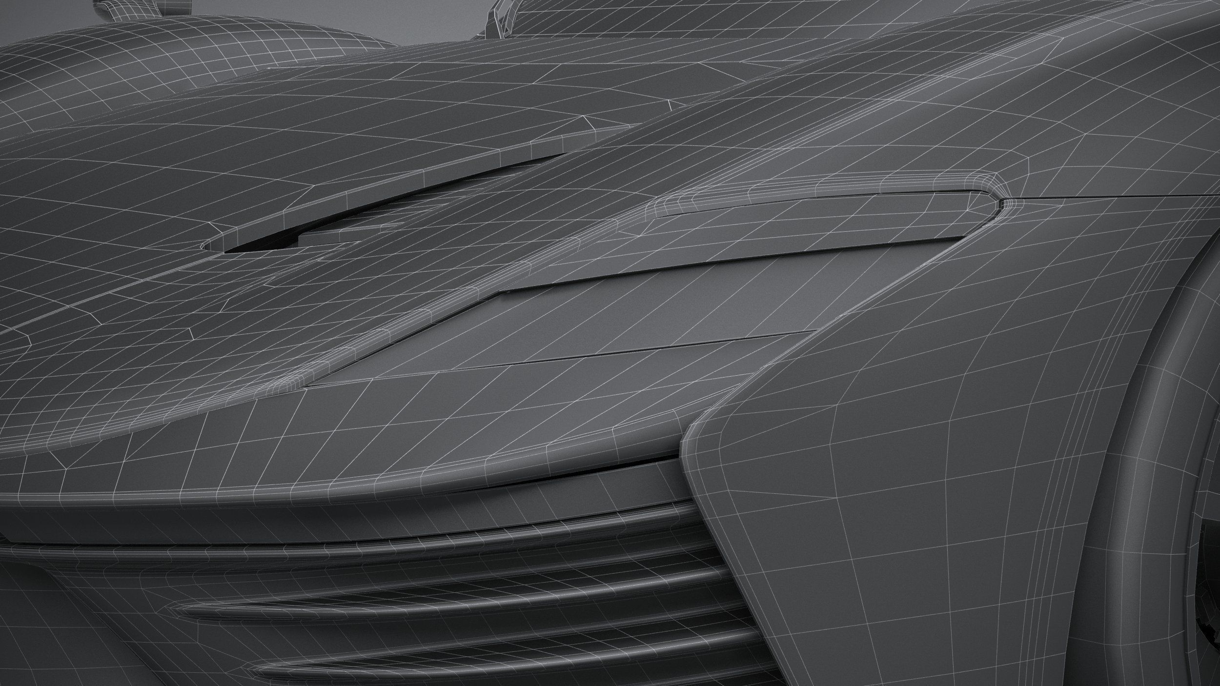 Ferrari Daytona SP3 2022 LowPoly 3D model_30