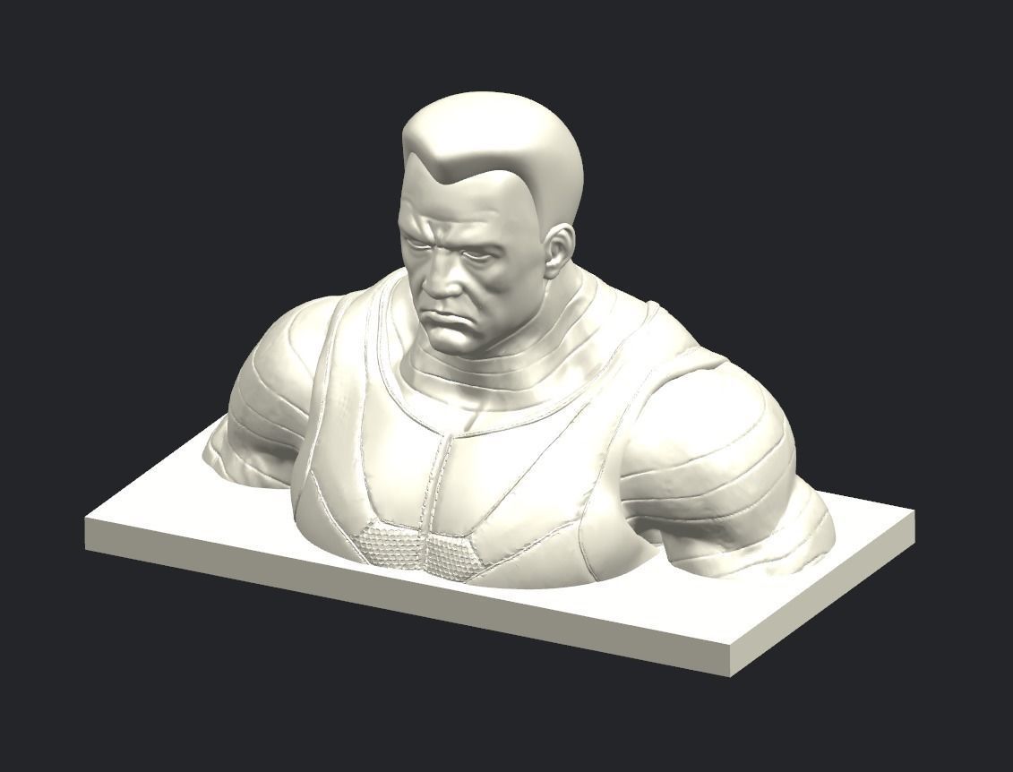 Collosus Bust 3D Model Ready to Print 3D print model_1