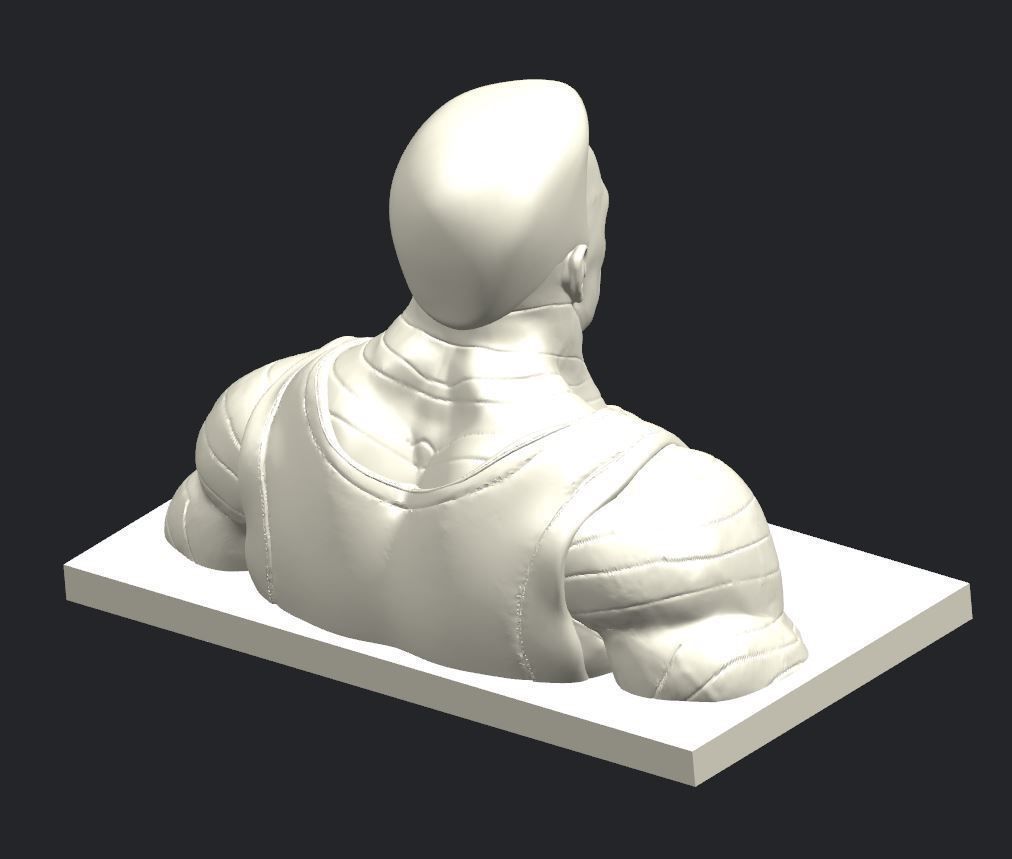 Collosus Bust 3D Model Ready to Print 3D print model_2