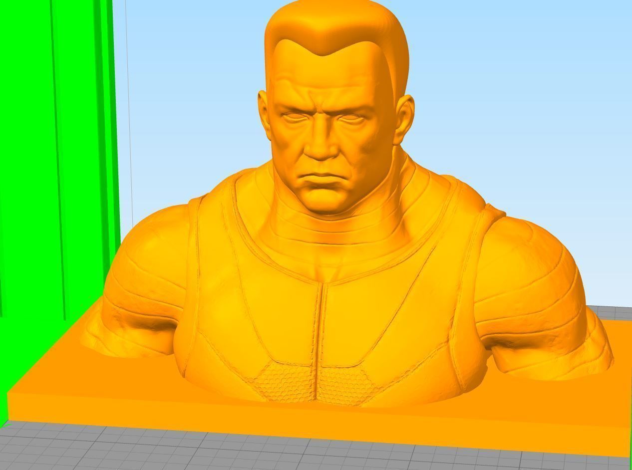 Collosus Bust 3D Model Ready to Print 3D print model_3