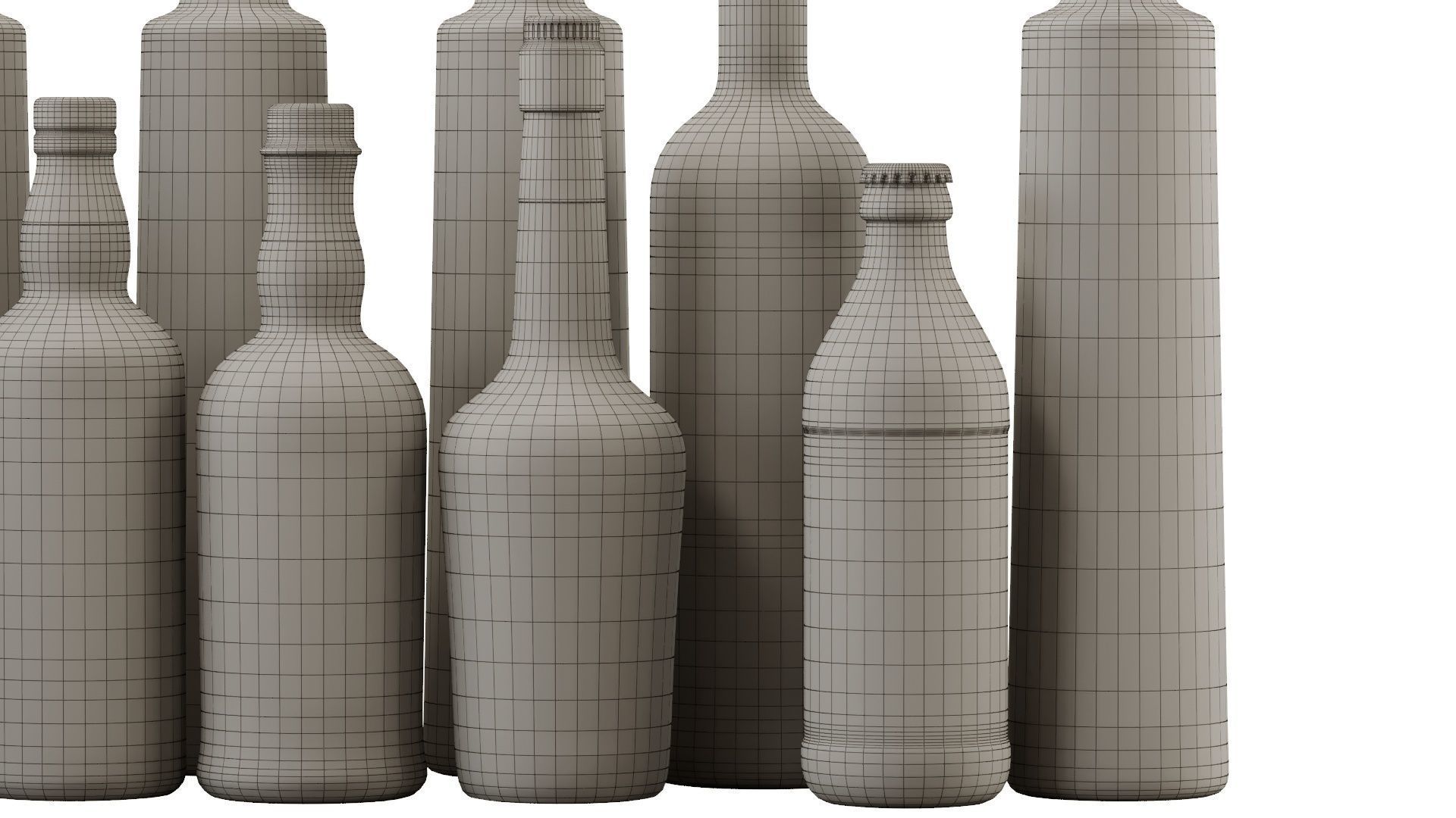 Bottles Part8 3D model_25