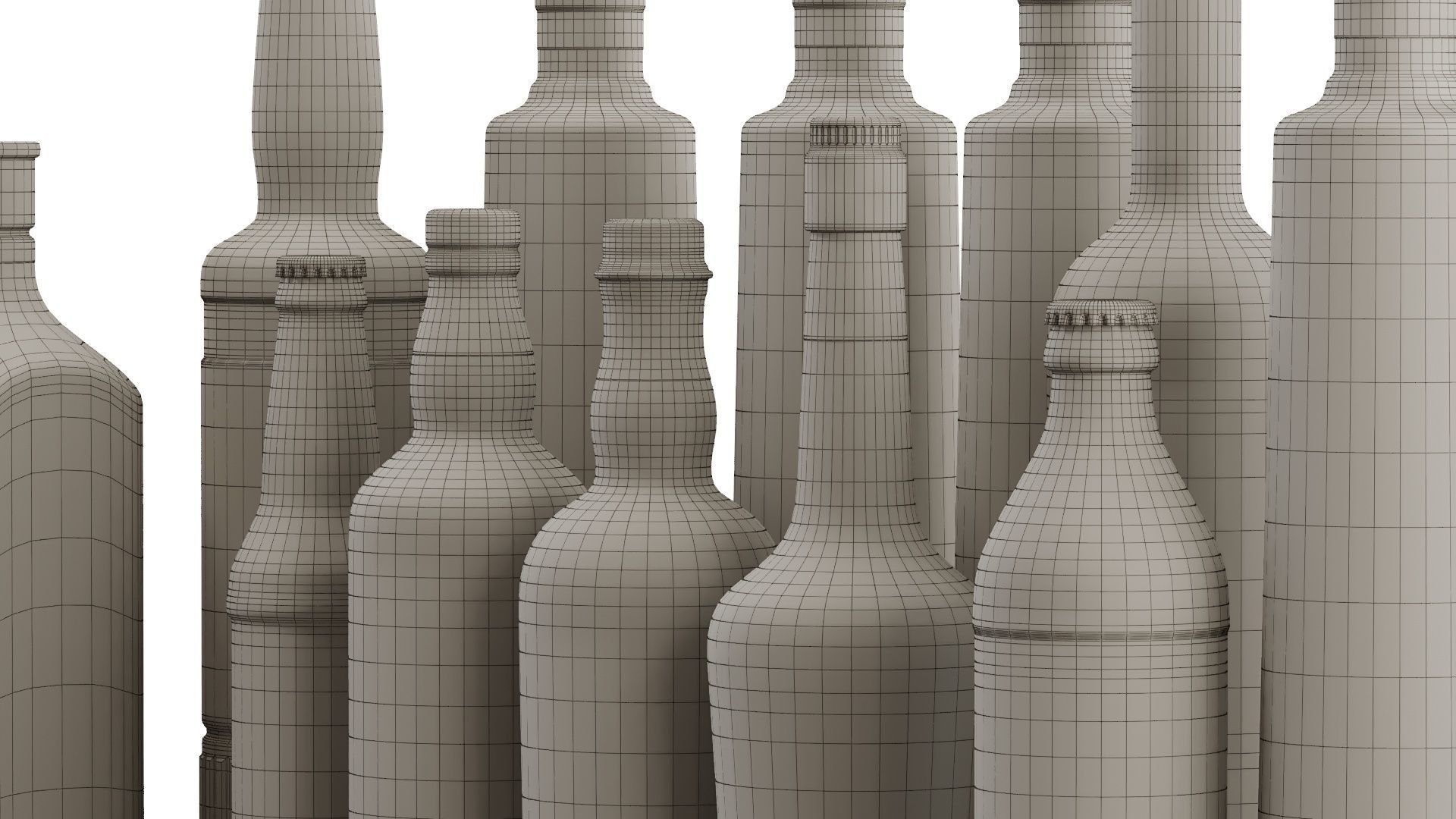 Bottles Part8 3D model_28