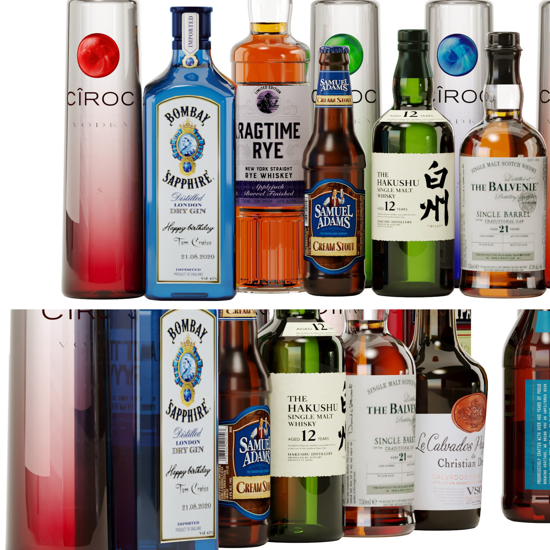 Bottles Part8 3D model_31