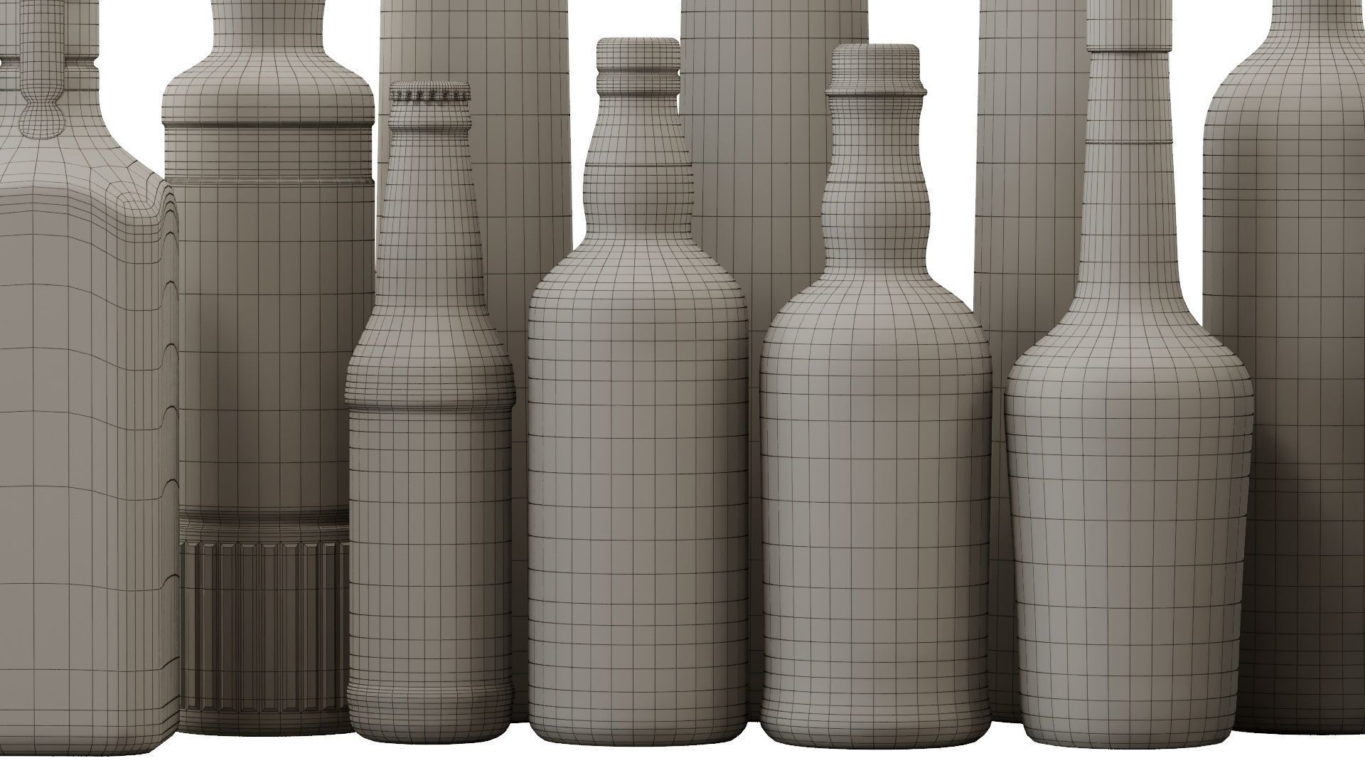 Bottles Part8 3D model_24