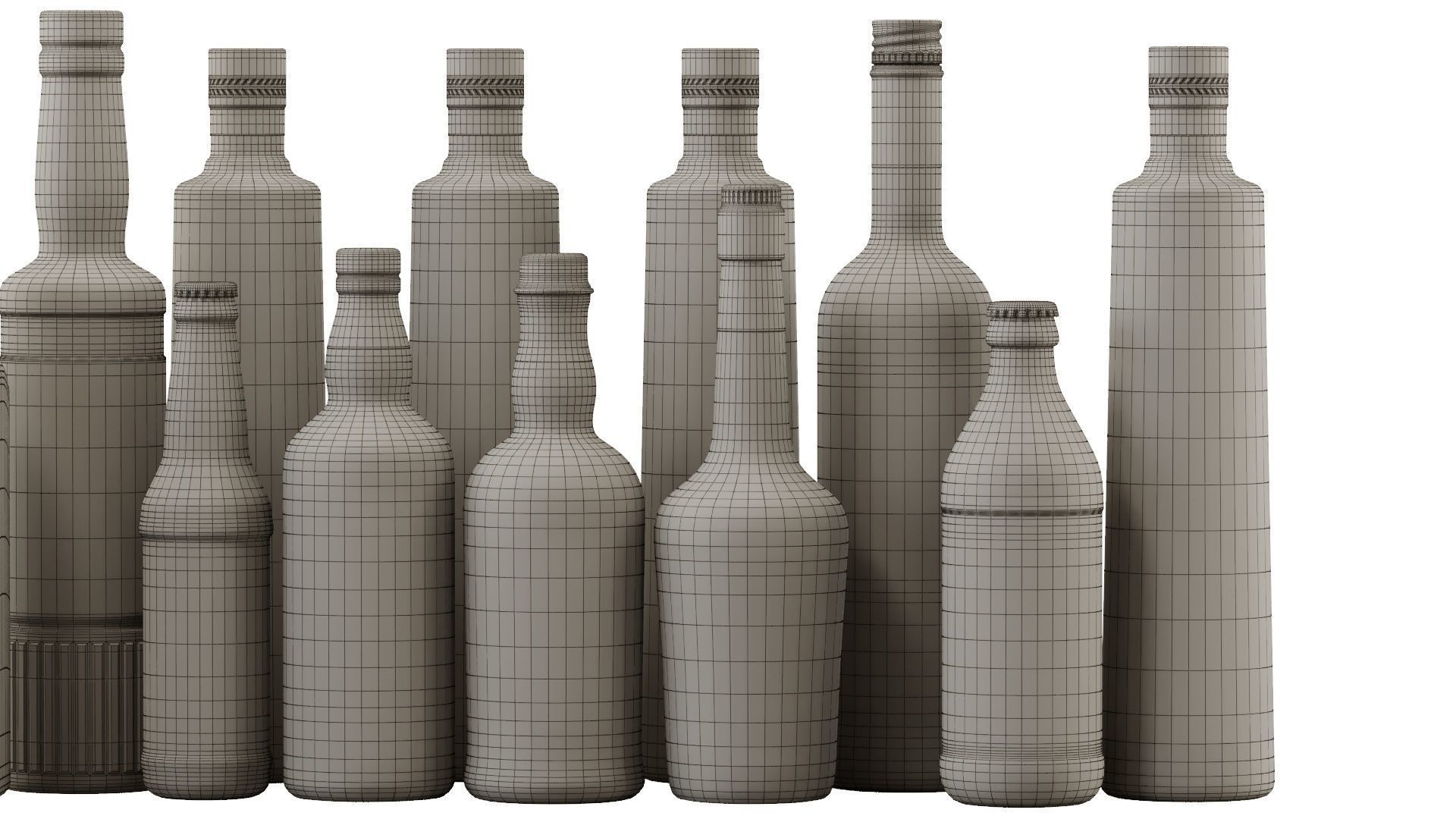 Bottles Part8 3D model_23