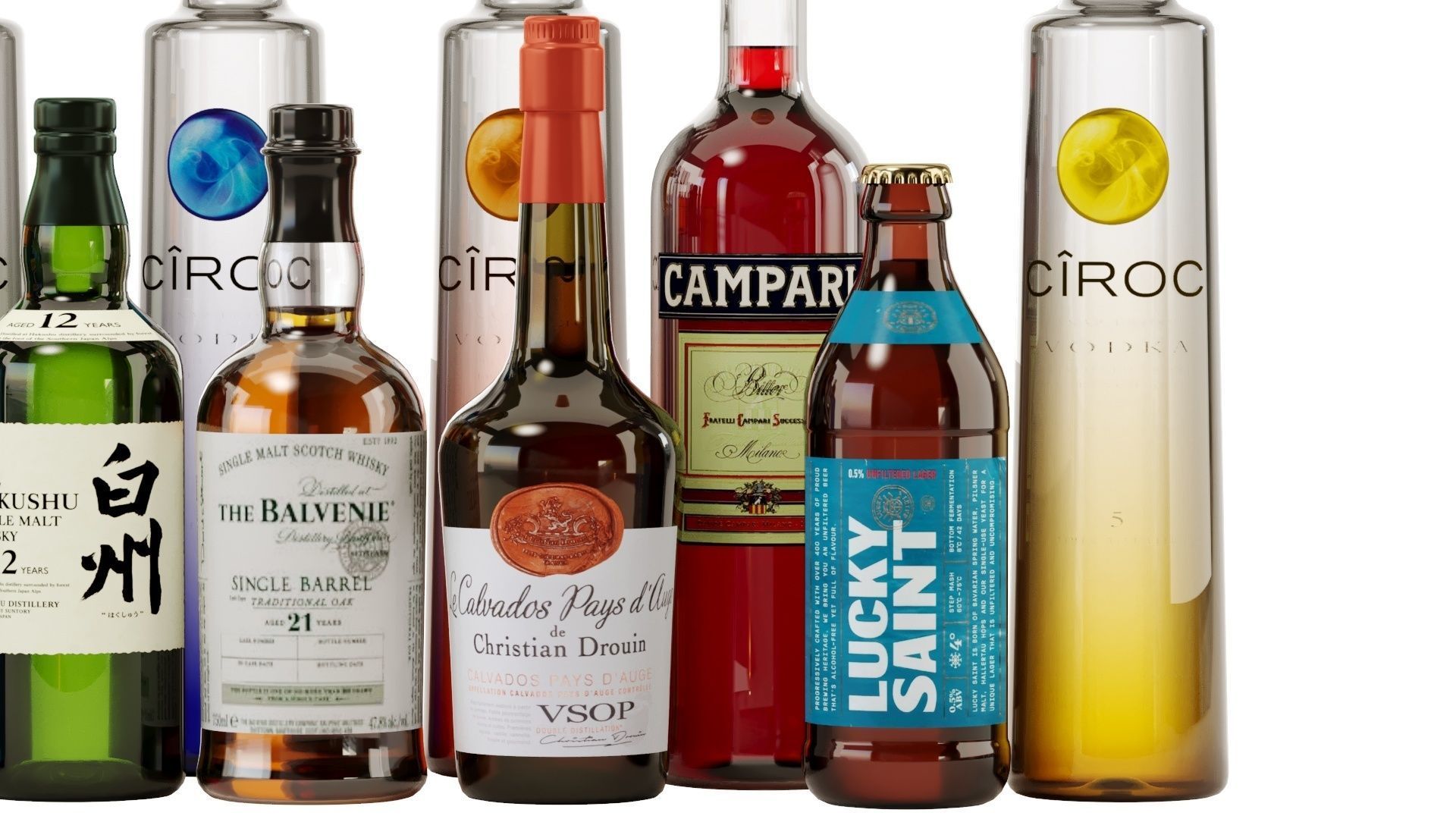Bottles Part8 3D model_10