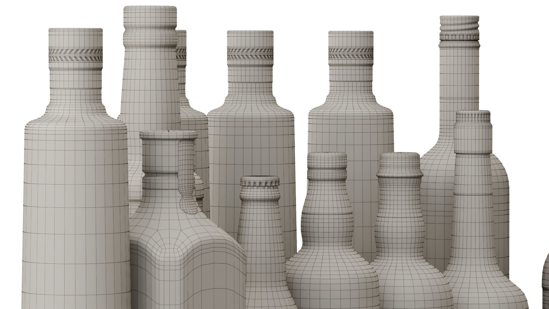 Bottles Part8 3D model_27