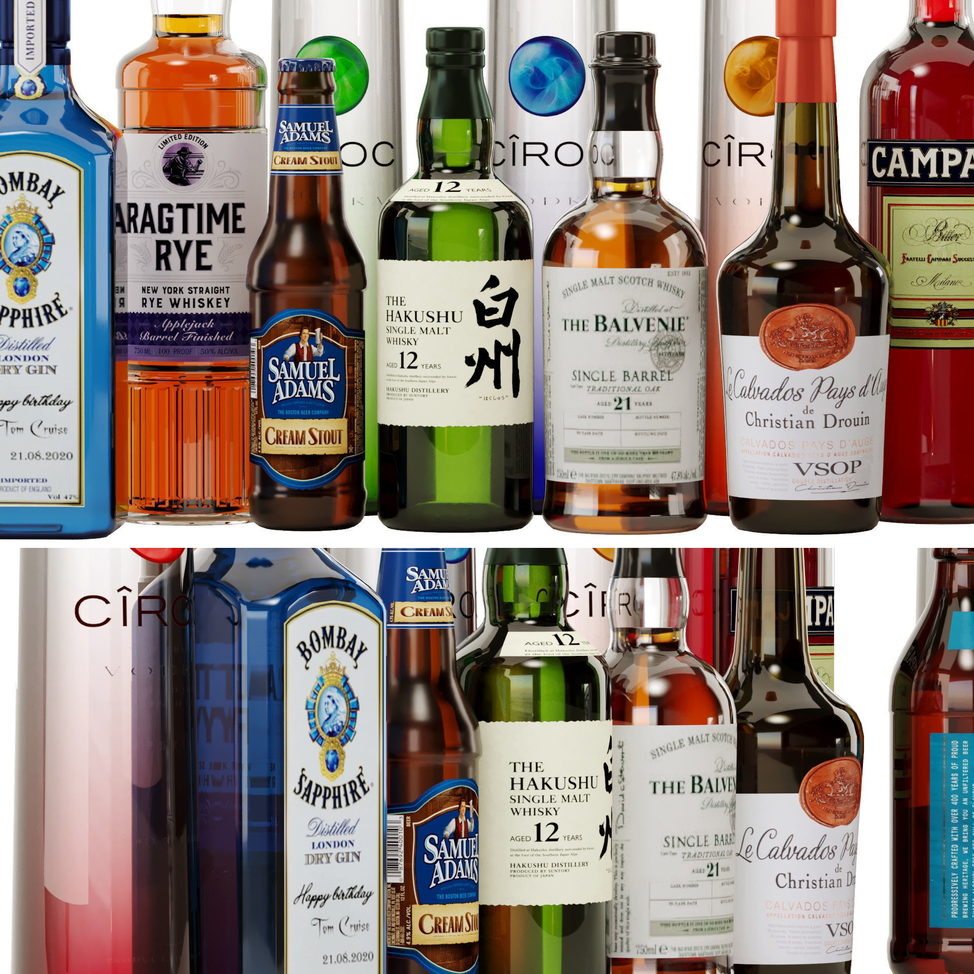 Bottles Part8 3D model_29
