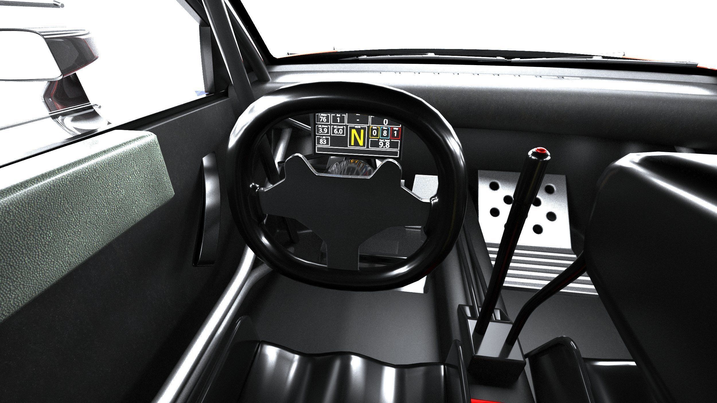 Hyundai i20 N WRC Rally1 2022 3D model_27