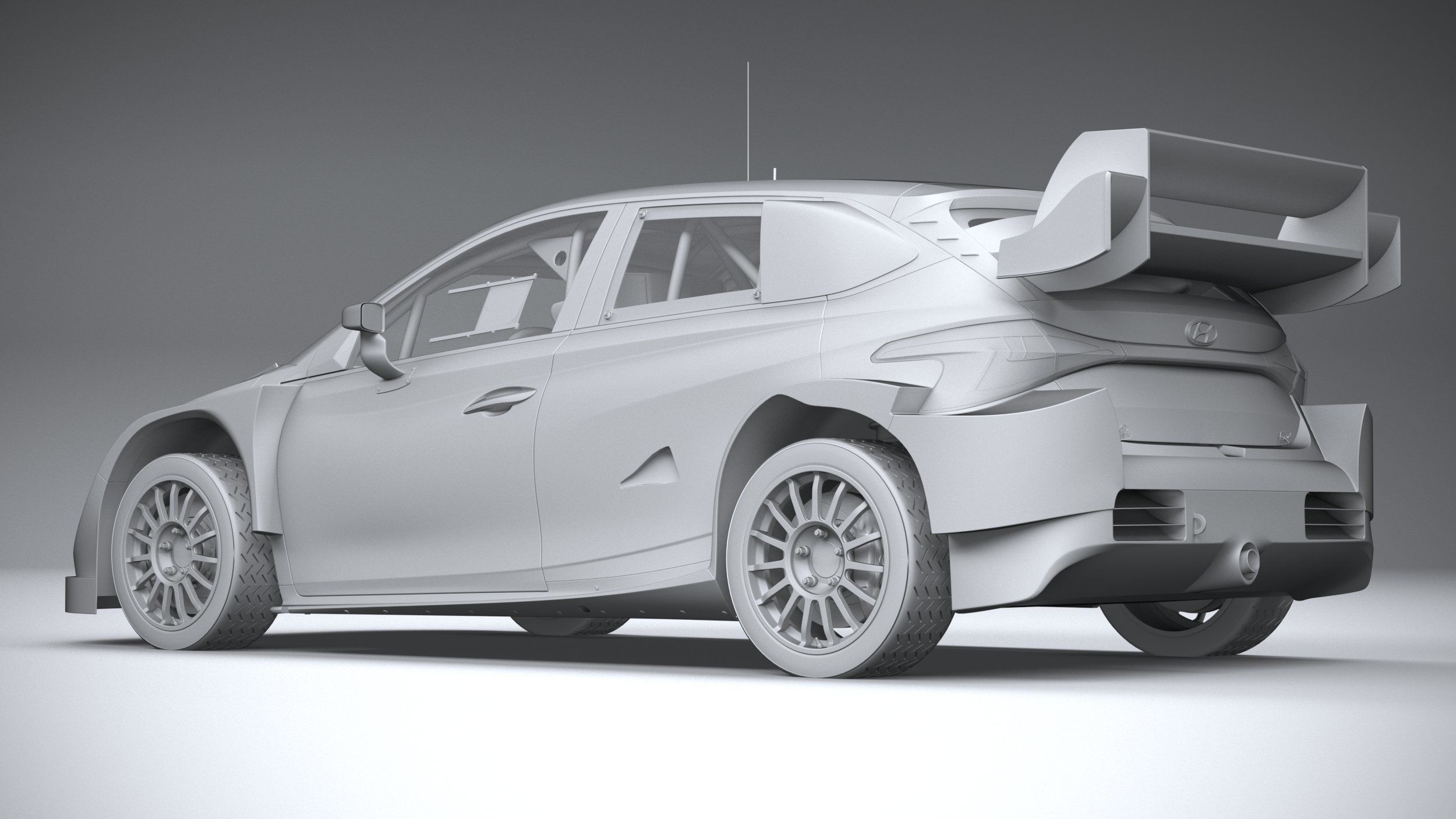 Hyundai i20 N WRC Rally1 2022 3D model_21