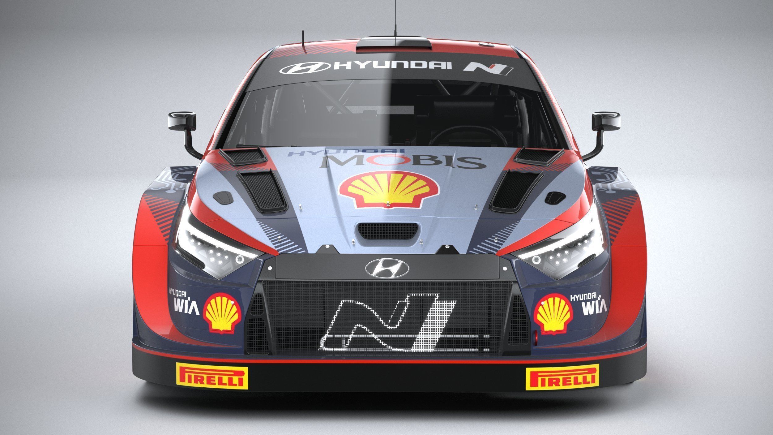 Hyundai i20 N WRC Rally1 2022 3D model_13