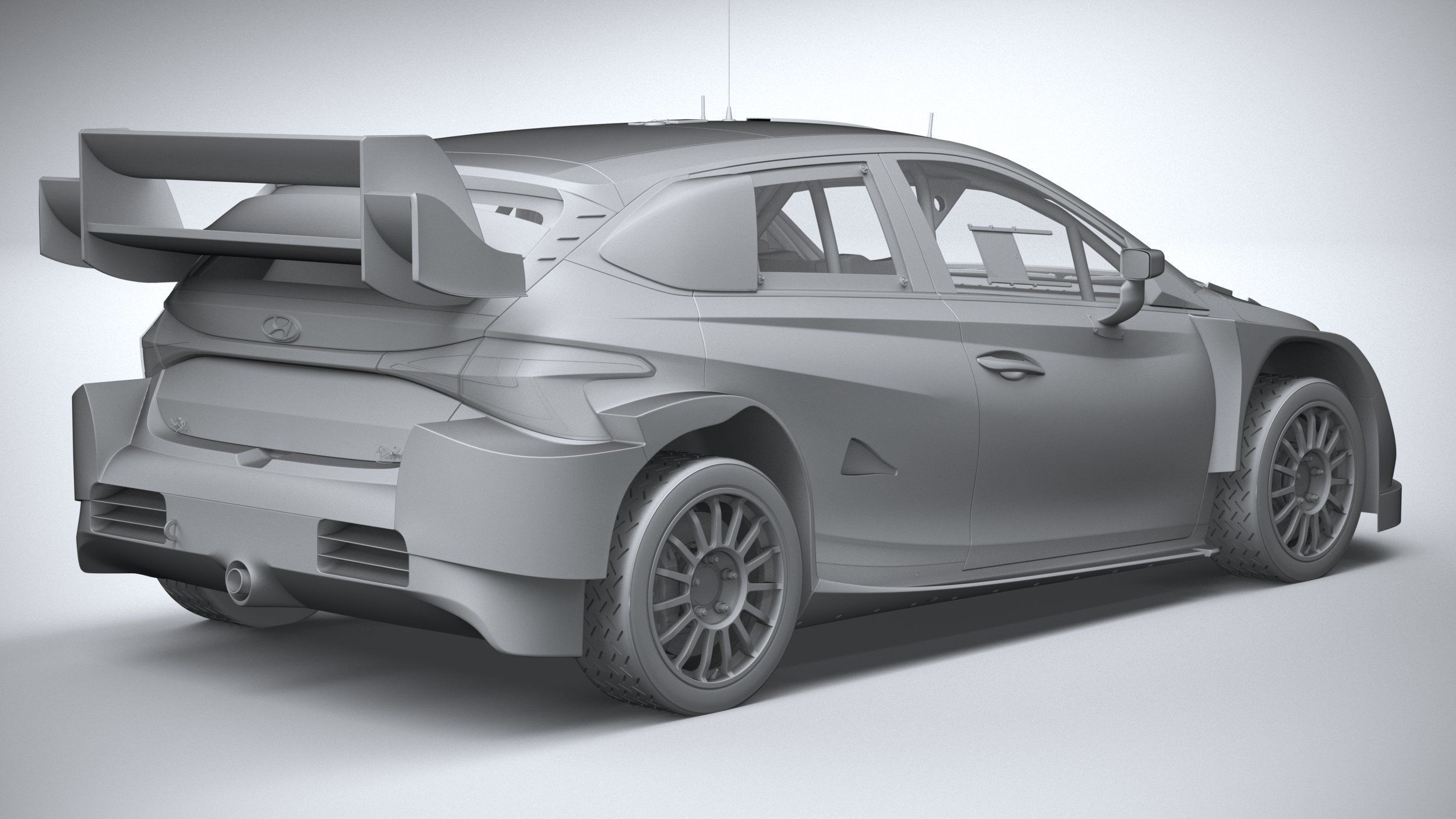 Hyundai i20 N WRC Rally1 2022 3D model_25