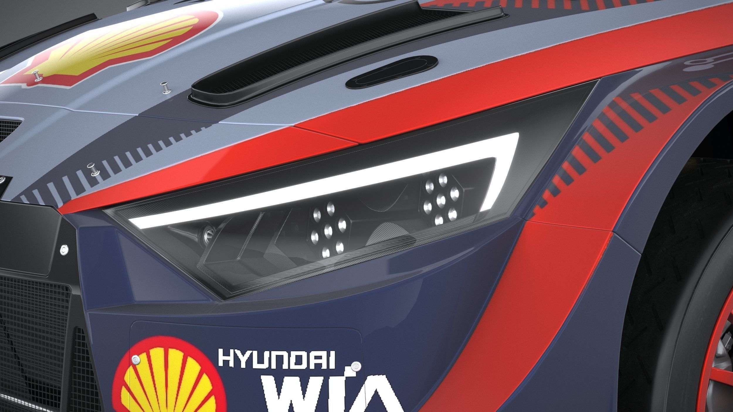 Hyundai i20 N WRC Rally1 2022 3D model_14