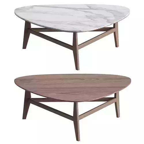 Coffee Table Plettro E222 By Natuzzi Editions 2 version