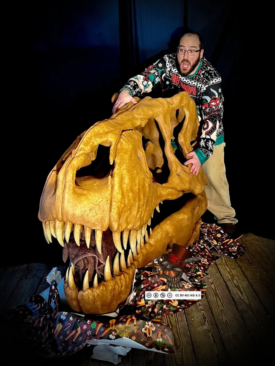 Tyrannosaurus Rex Skull 3D Print Model 3D print model_1