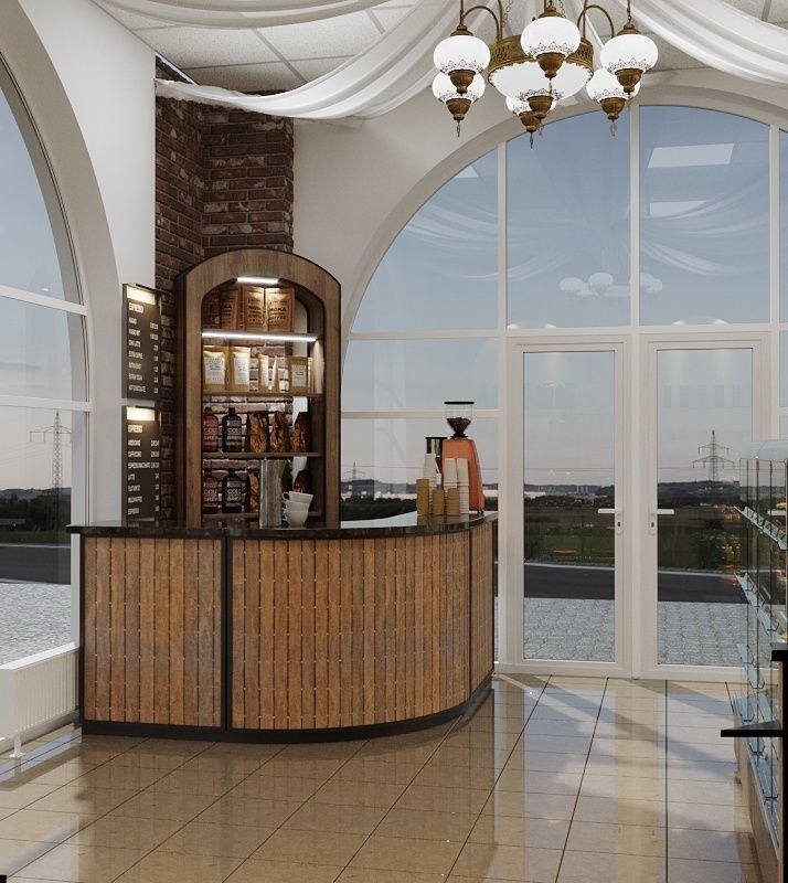 Turkish sweet shop 3D model_2