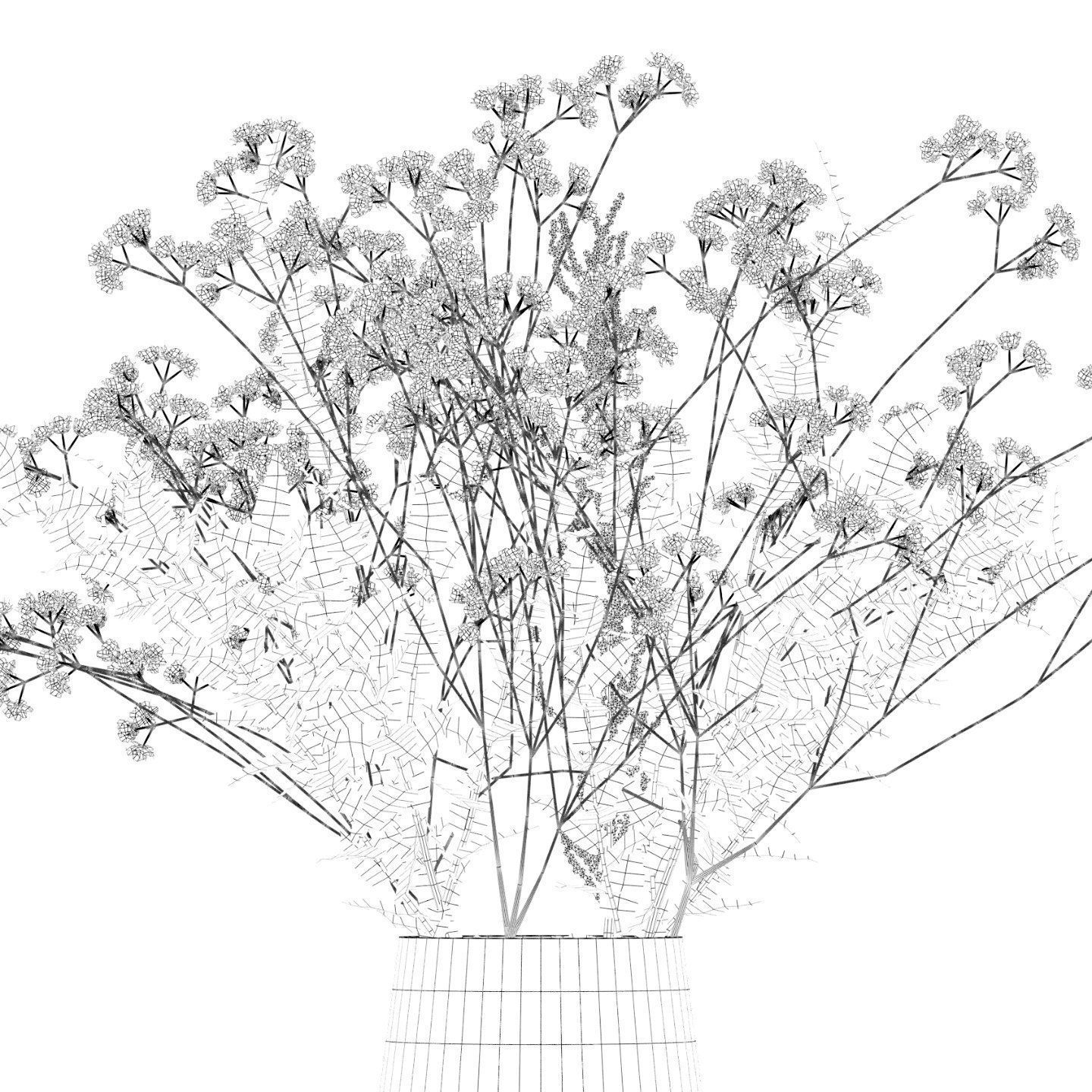 Bouquet 05 3D model_1