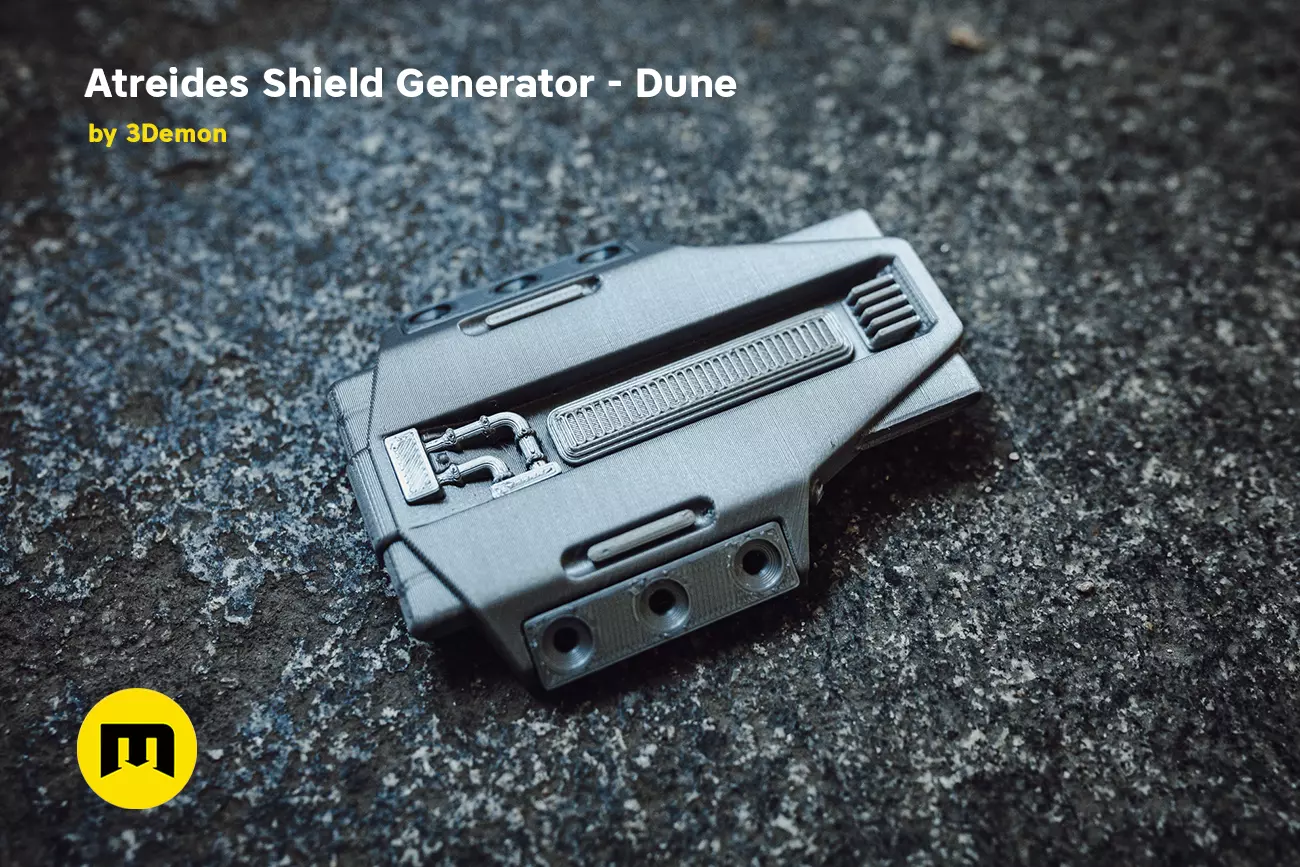 Atreides Shield Generator - Dune Free 3D print model