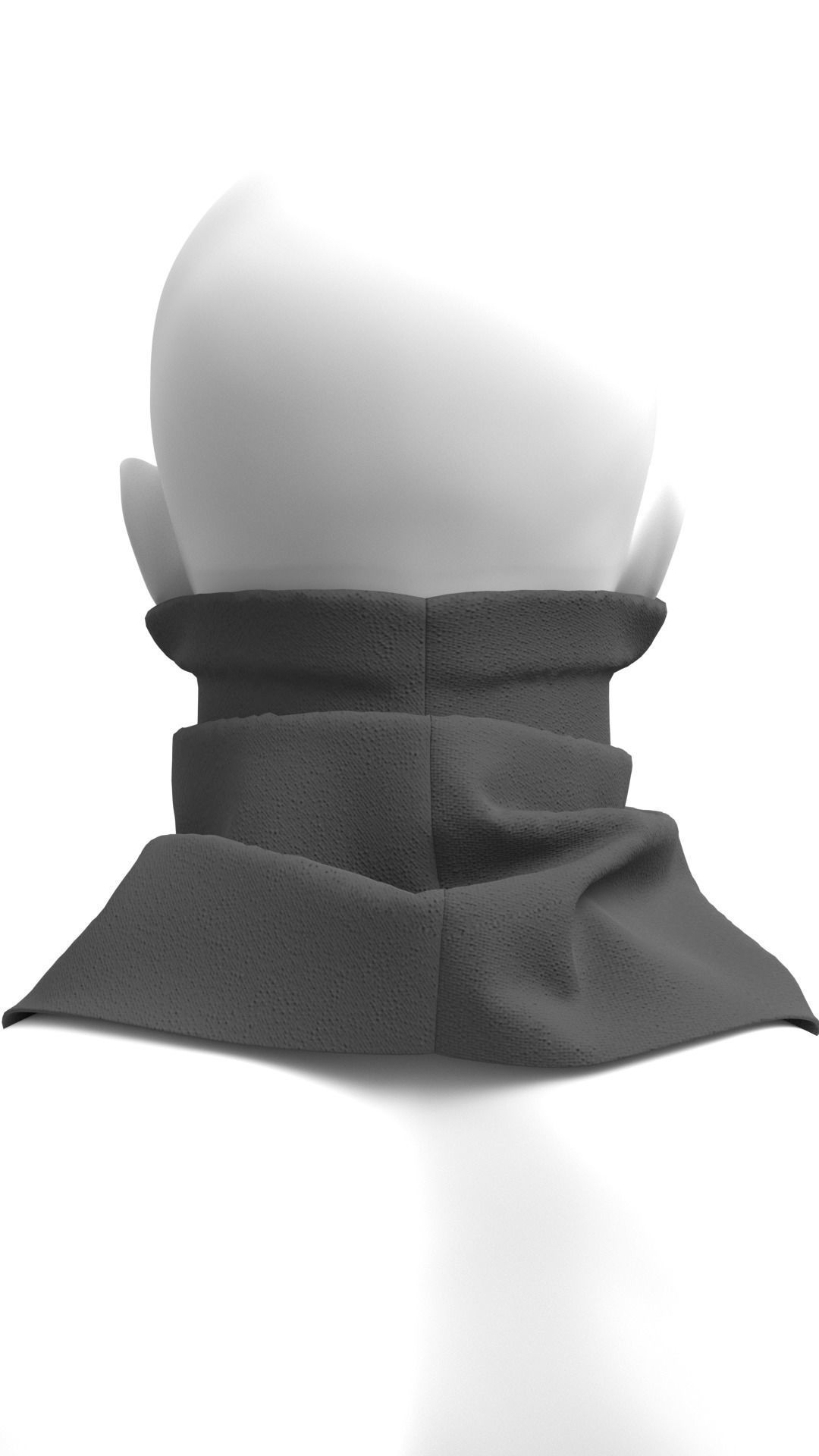 Balaclava Mask Pack - Marvelous Designer 3D model_16
