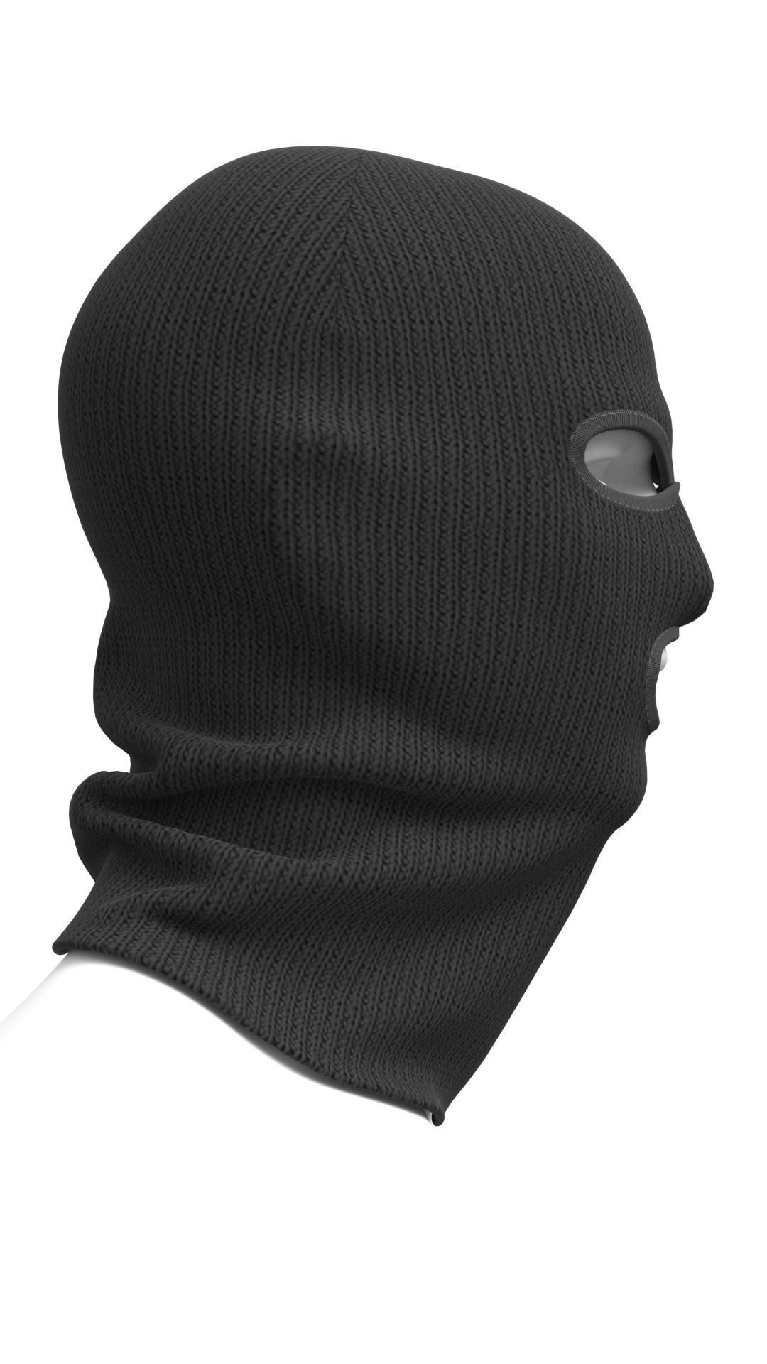 Balaclava Mask Pack - Marvelous Designer 3D model_11